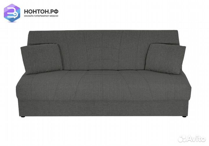 Диван книжка Ручеек жаккард темно-серый