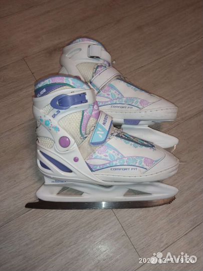 Коньки для девочки 31-36 раздвижные