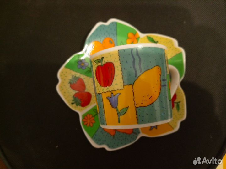 Чашка с блюдцем детская