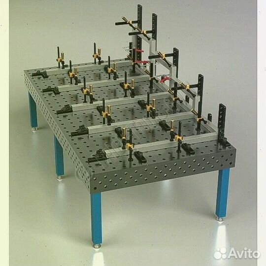 3D стол для сварки 2000х1000х150 толщиной 6 мм