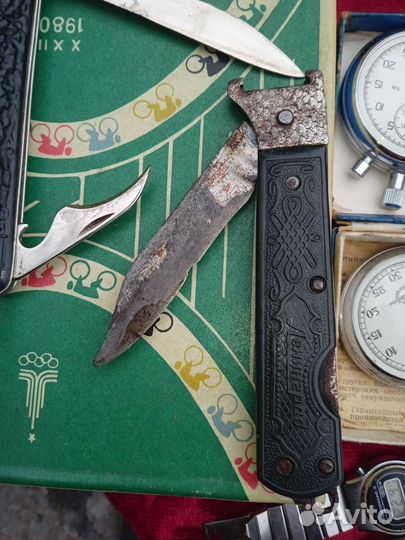 Нож раскладной СССР