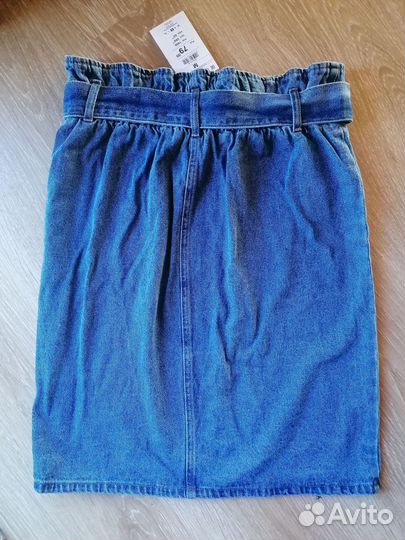 Юбка джинсовая новая с биркой