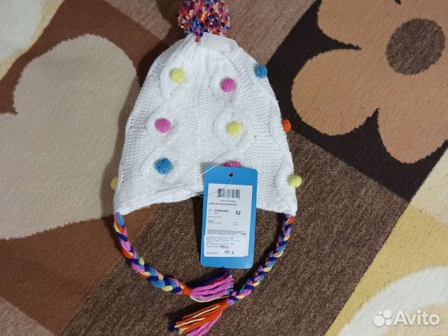 Шапка для девочки новая