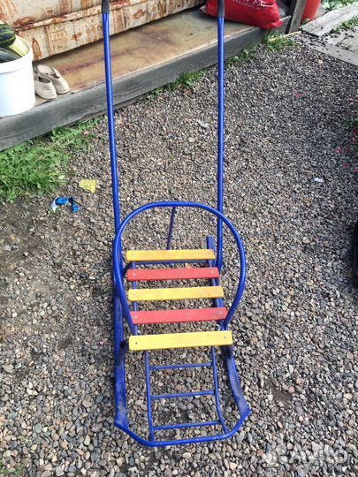 Санки с колесами