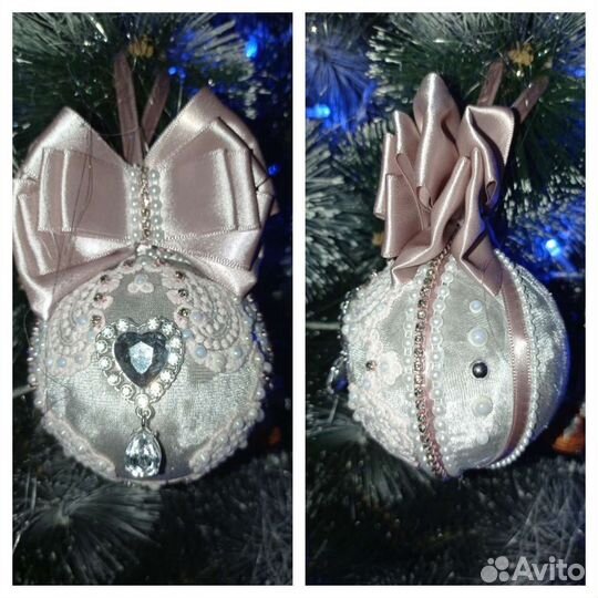 Новогодние игрушки ручной работы