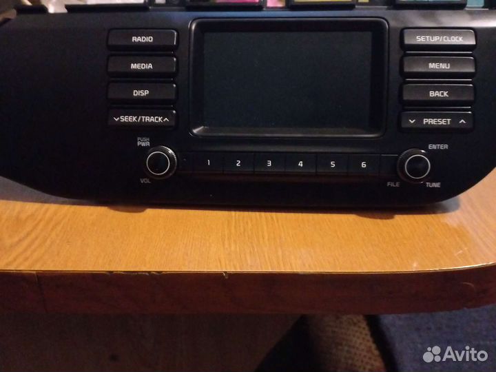 Штатная магнитола kia rio