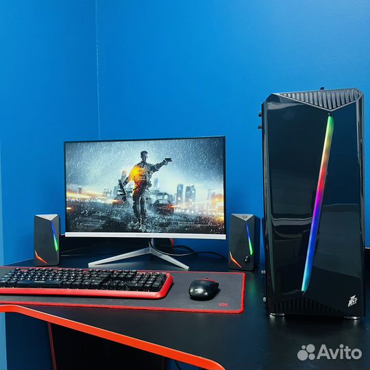 Игровой Компьютер Core i5 3470 16Gb GTX 1650 4Gb