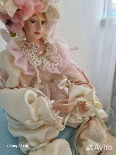Интерьерная кукла ручной работы Италия