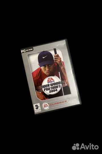 Tiger Woods PGA Tour 2004 зарубеж лицензия DVD-box