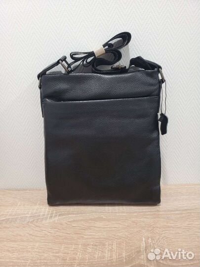 Сумка мужская из мягкой кожи