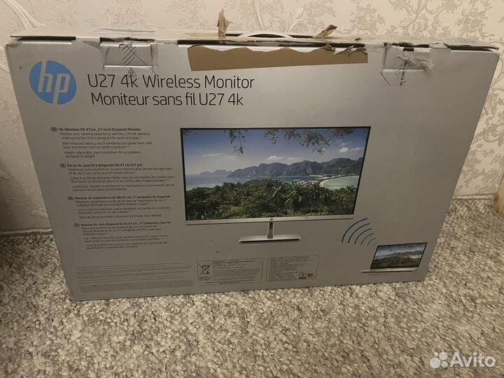 Монитор HP U27 4k Wireless Новый