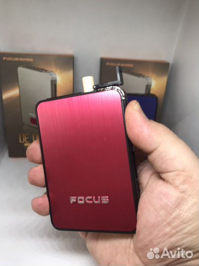 Портсигар фокус ультратонкий с зажигалкой (+видео)