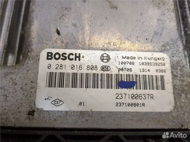 Блок управления двигателем Opel Movano 2010, 2010