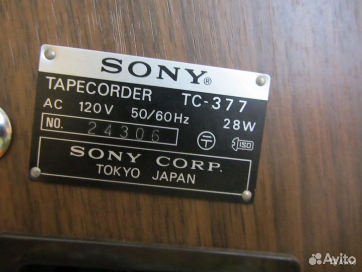 Sony TC 377 Маяк 203 Олипм 005С Teac 2300