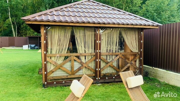 Мягкие окна на беседку, террасу, веранду