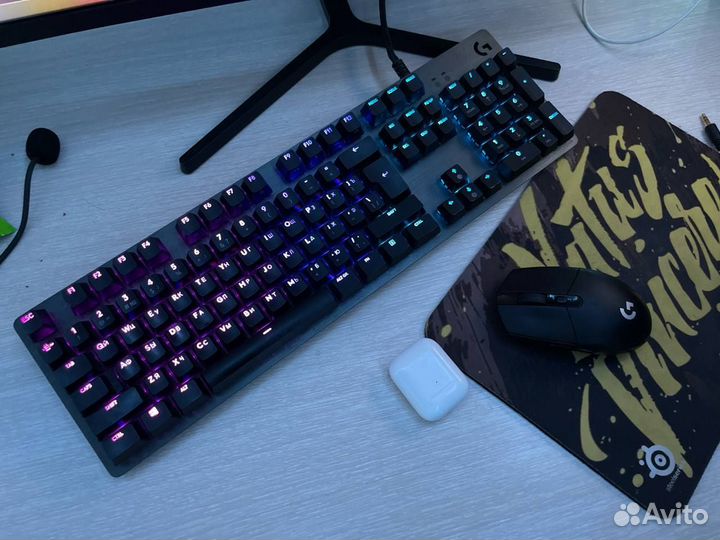 Игровая клавиатура logitech g512 carbon