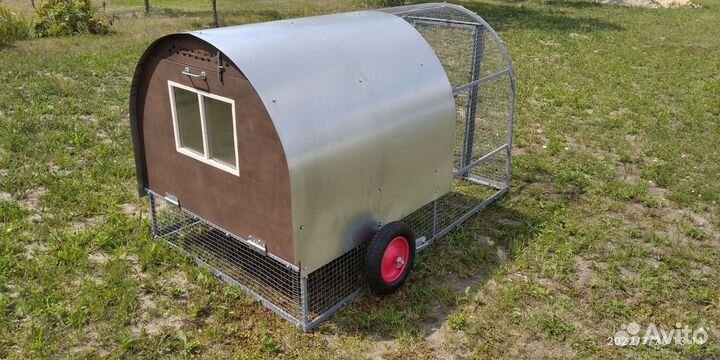 Мини курятник арочный