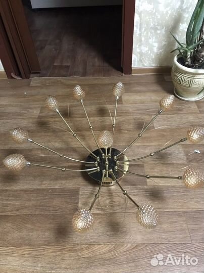 Люстра потолочная бу