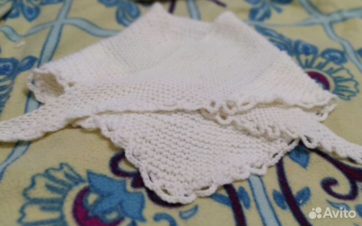 Вязаная косынка