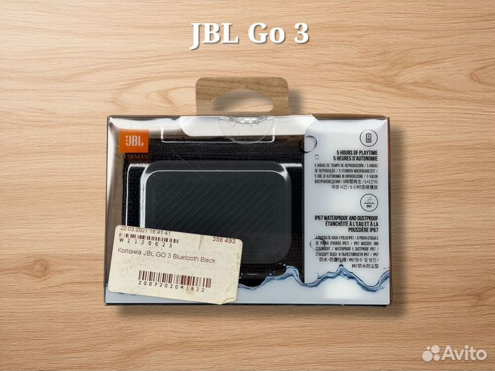 Колонка JBL Go 3 оригинал