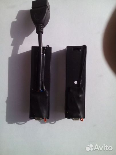 Зарядка для 18650 1А с крокодилами