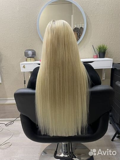 Наращивание биопротеиновых волос на биолентах