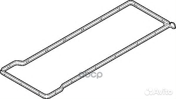 Прокладка крышки гбц полиакриловый каучук 14597