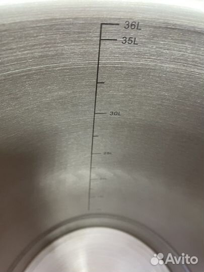 Кастрюля 36л Люкс 2*