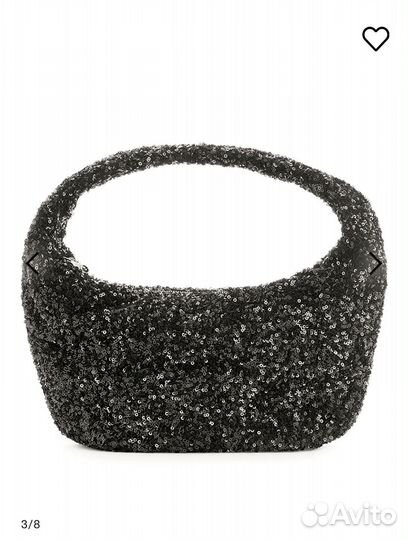 Сумка с блестками arket оригинал