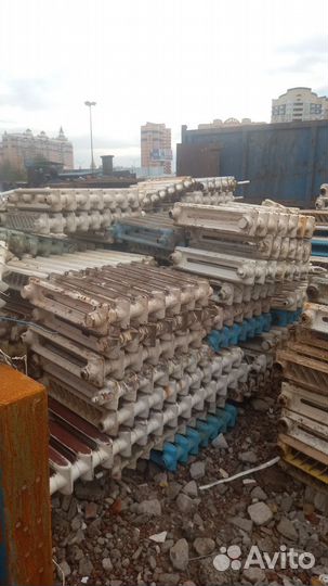 Скупаем чугунные батареи бу дорого