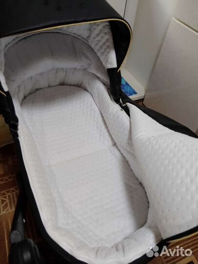 Коляска Lonex 3 в 1 эко кожа