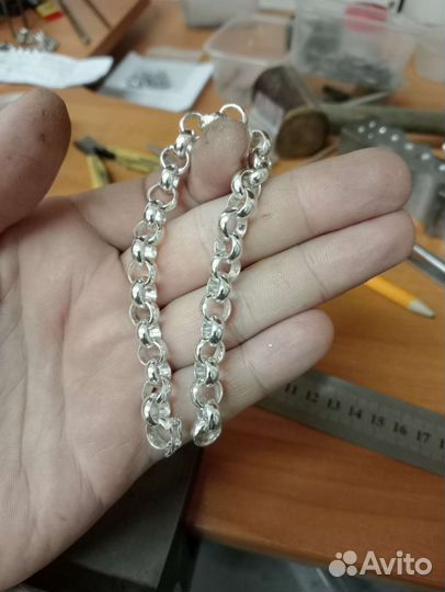Серебряный браслет 
