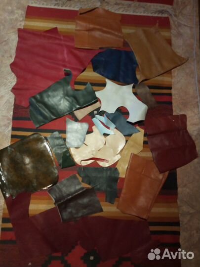 Кожа натуральная остатки