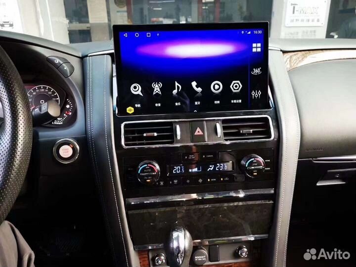 Штатная магнитола Nissan Patrol