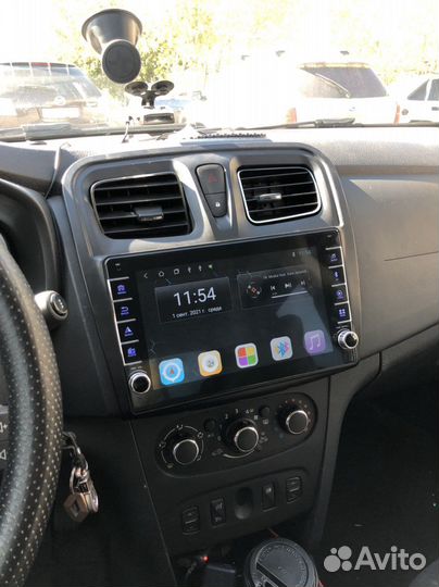 Магнитола Renault Logan 2/Sandero с кнопками 1/16
