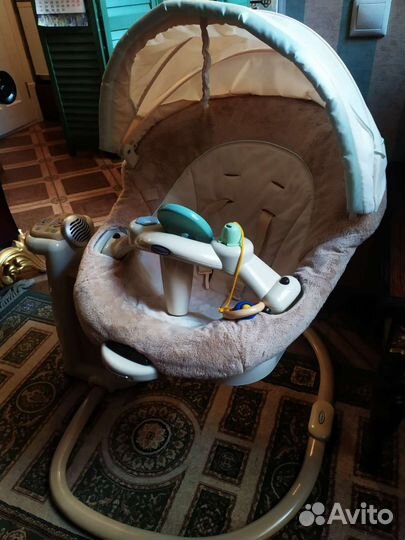 Электронные качели graco sweetpeace