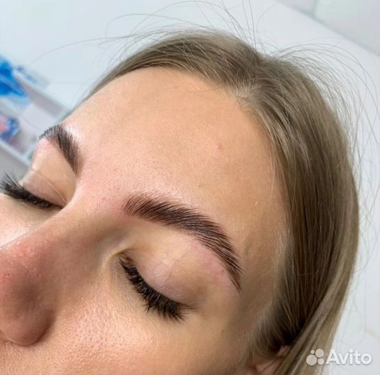 Коррекция, окрашивание, ламинирование бровей
