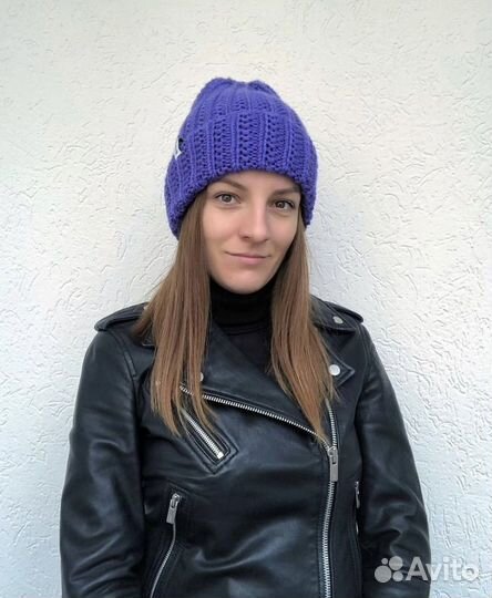 Шапка женская вязаная