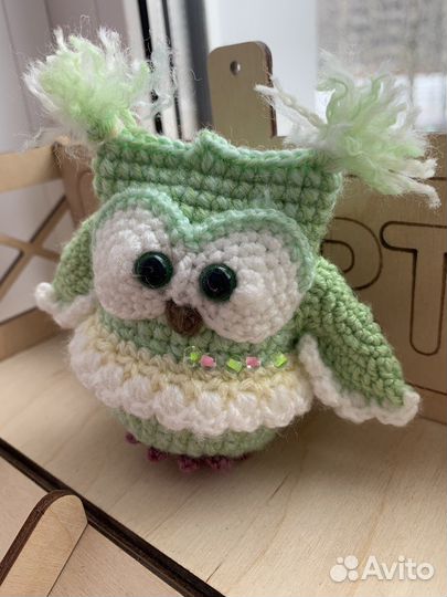 Сова брелок