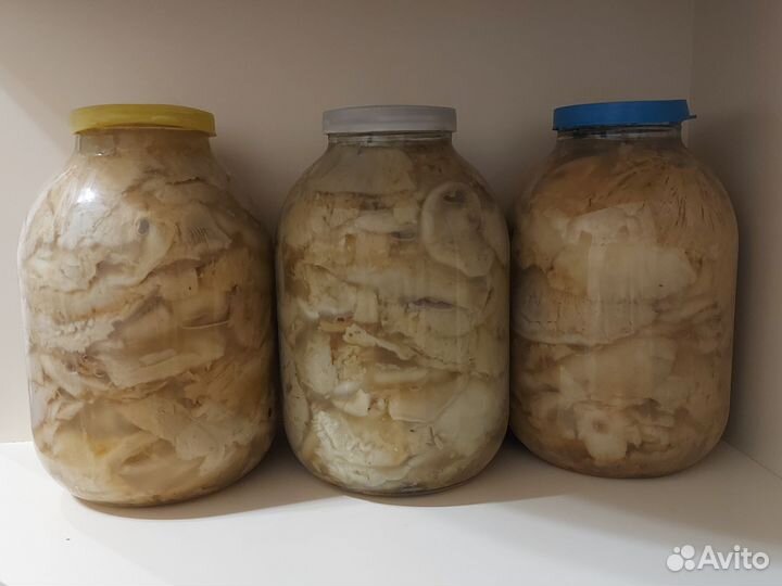 Грибы грузди солёные