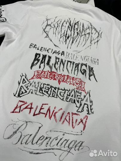 Футболка balenciaga premium