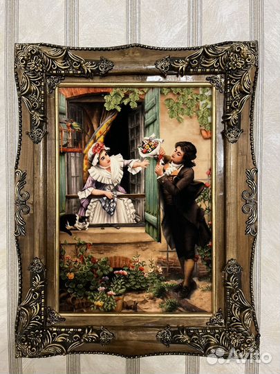 Персидский ковер/табло с рамкой