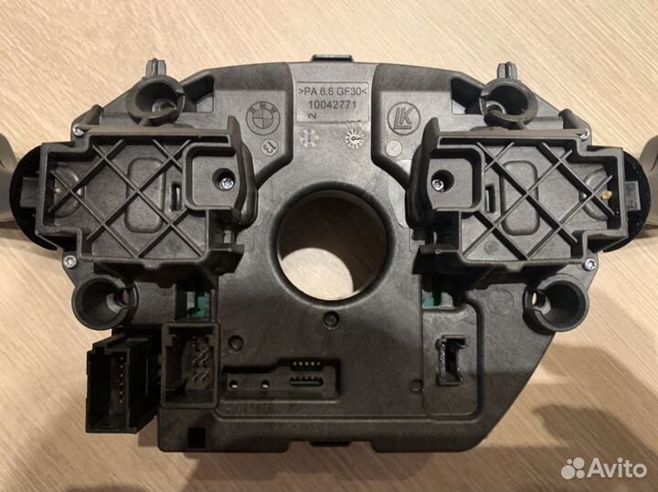 Подрулевой переключатель на BMW 116i