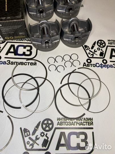 Поршни Кострома 21126 21129 Приора Калина Гранта