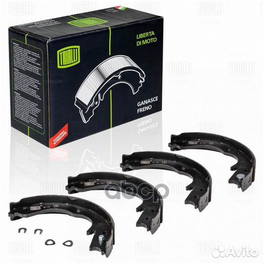 Колодки ст.торм.mitsubishi outlander/peugeot 40