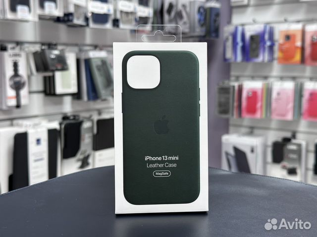 Чехол для iPhone 13 mini Leather Case