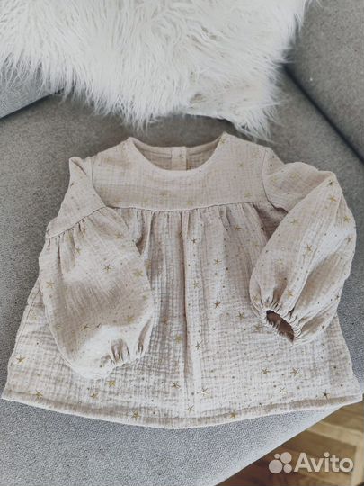 Блузка детская муслиновая