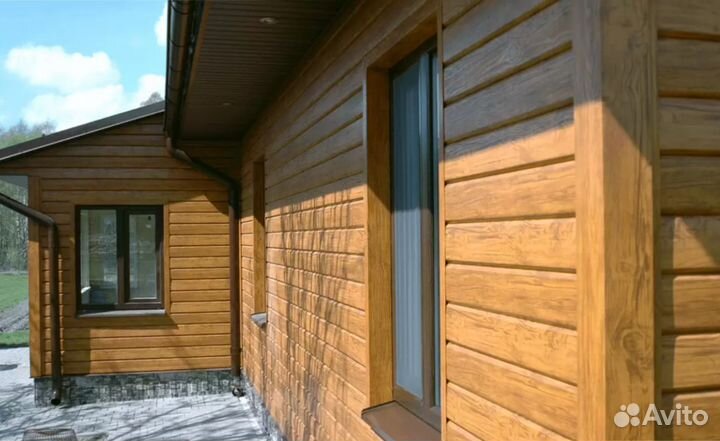 Металлосайдинг сайдинг Л-брус