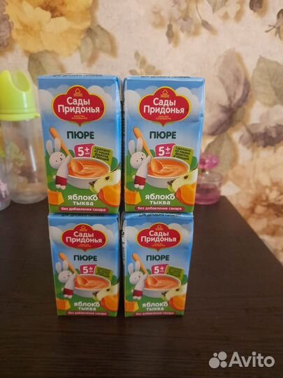 Детское фруктовое пюре