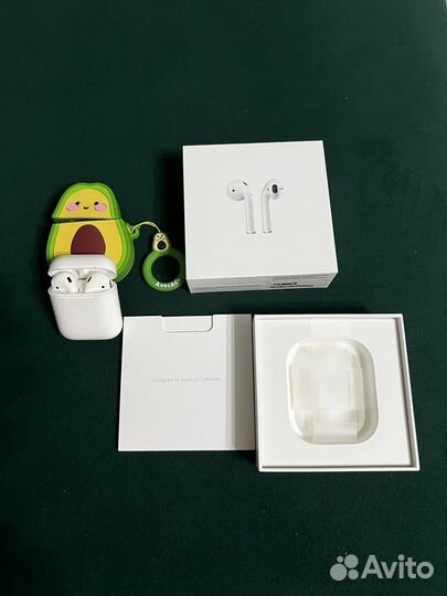 Наушники apple airpods 1-го поколения оригинал